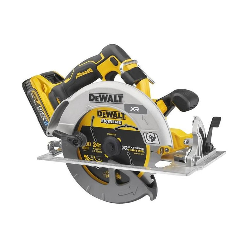 Dewalt Power Tools DCS573H2T XR Advantage Circular Saw 190mm 18V 2 x 5.0Ah POWERSTACK™ Li-ion
