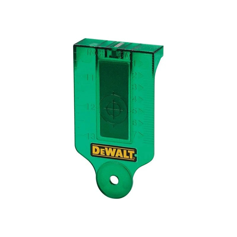 Dewalt Power Tools DE0730G Green Laser Target Card