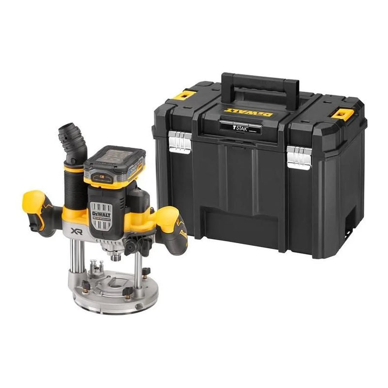 Dewalt Power Tools DCW620H2 1/2in Plunge Router 18V 2 x 5.0Ah POWERSTACK™ Li-ion