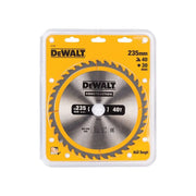 Dewalt Power Tools Portable Construction Circular Saw Blade 235 x 30mm x 40T