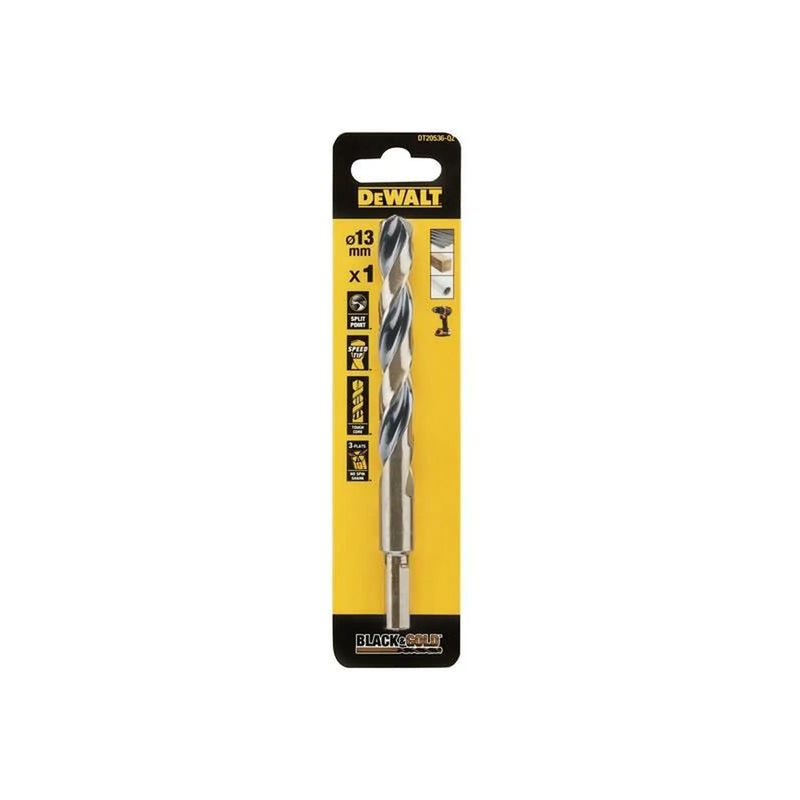DeWALT Power Tools DeWalt HSS Drill Bit 13mm Heavy Duty