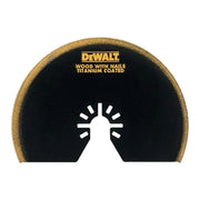 Dewalt Power Tools Multi-Tool Titanium Semi Circle Blade 100mm