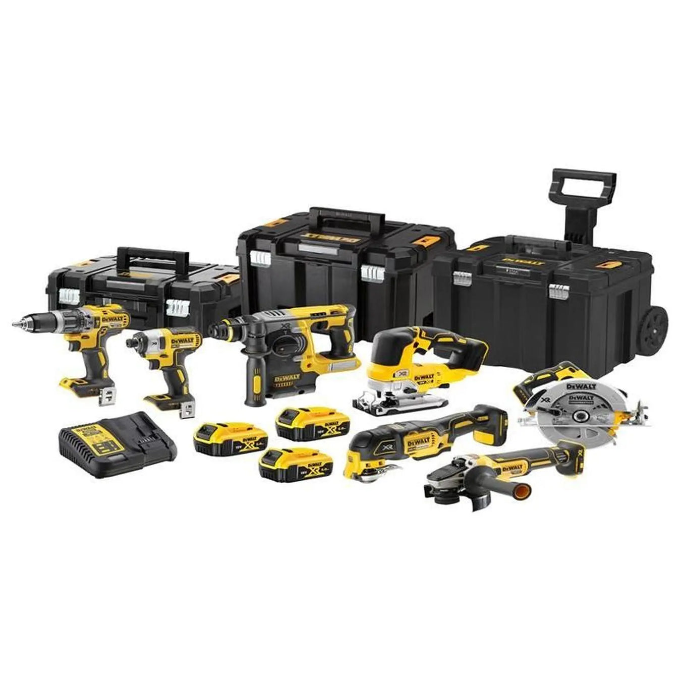 Dewalt Power Tools DCK755P3T XR Brushless 7 Piece Kit 18V 3 x 5.0Ah Li-ion