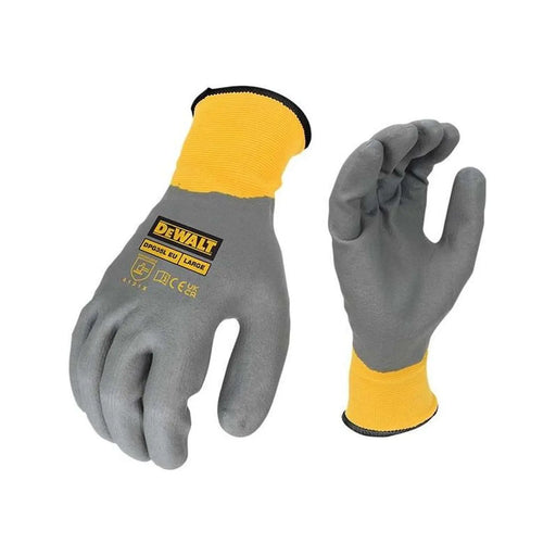 Dewalt Power Tools Water Resistant Grip Gloves - L (Size 9)