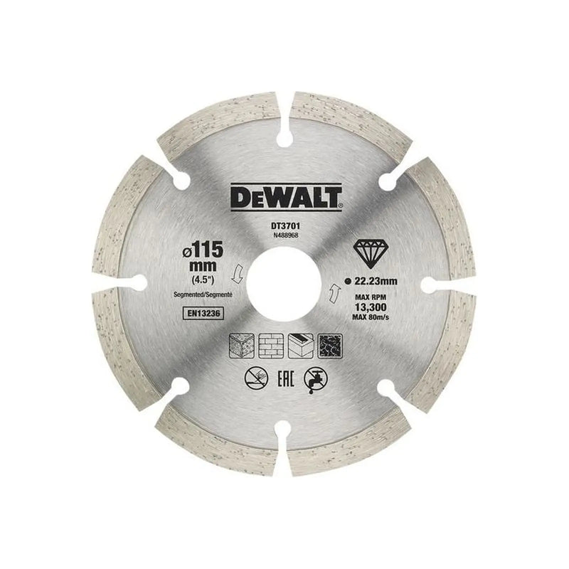 Dewalt Power Tools Dry Diamond Blade 115mm (2 Pack)