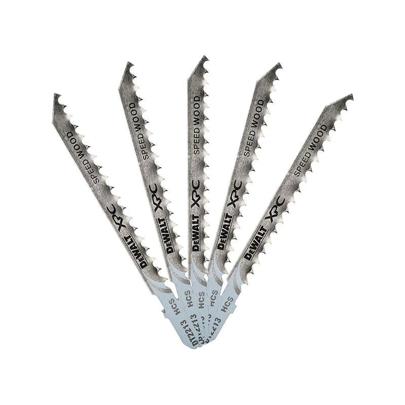 Dewalt Power Tools XPC HCS Wood Jigsaw Blades Pack of 5 T144D