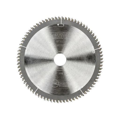 Dewalt Power Tools Series 40 Circular Saw Blade 216 x 30mm x 80T TCG/Neg