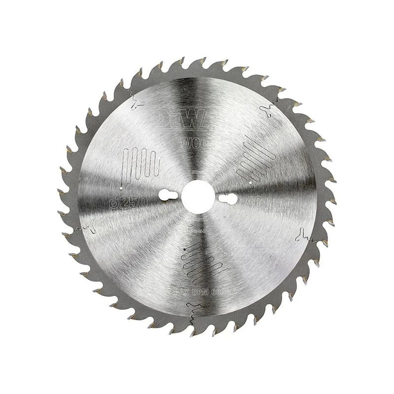 Dewalt Power Tools Series 60 Circular Saw Blade 250 x 30mm x 40T