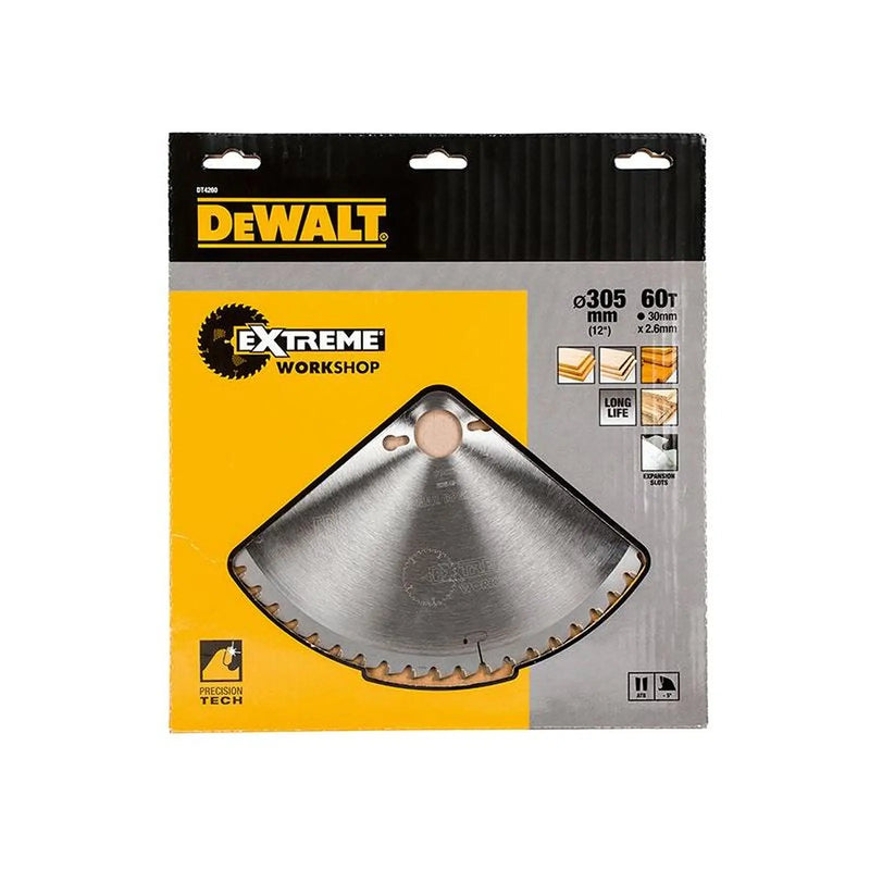 Dewalt Power Tools Series 40 Circular Saw Blade 305 x 30mm x 60T ATB/Neg