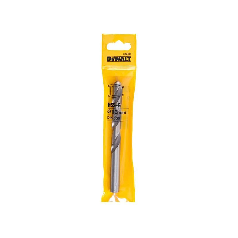 Dewalt Power Tools HSS-G Jobber Drill Bit 13.0mm OL:151mm WL:101mm