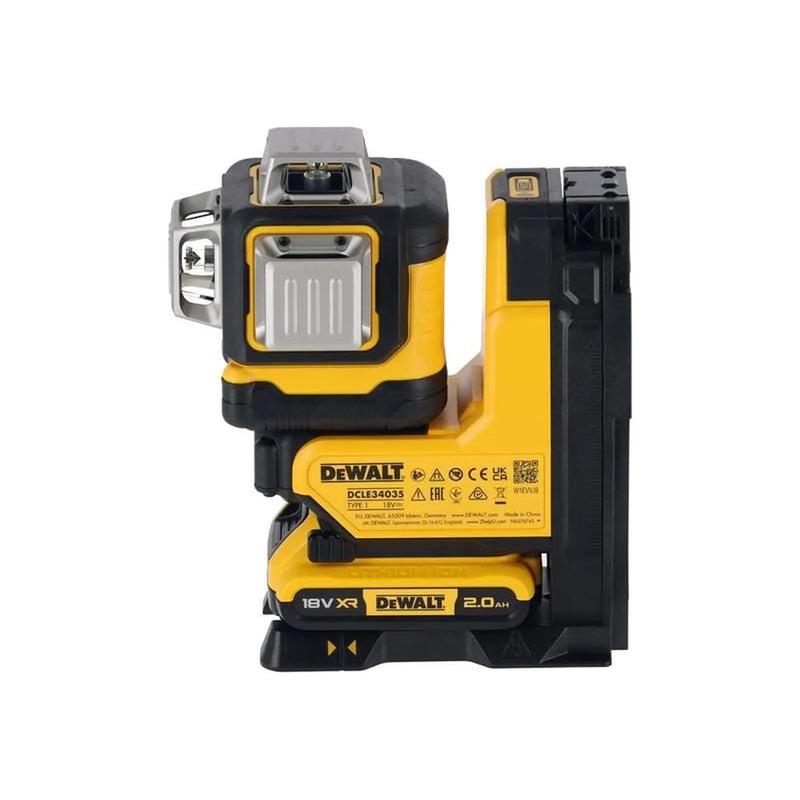 Dewalt Power Tools DCLE34035D1 3x360 Remote Control Green Laser 18V 1 x 2.0Ah Li-ion