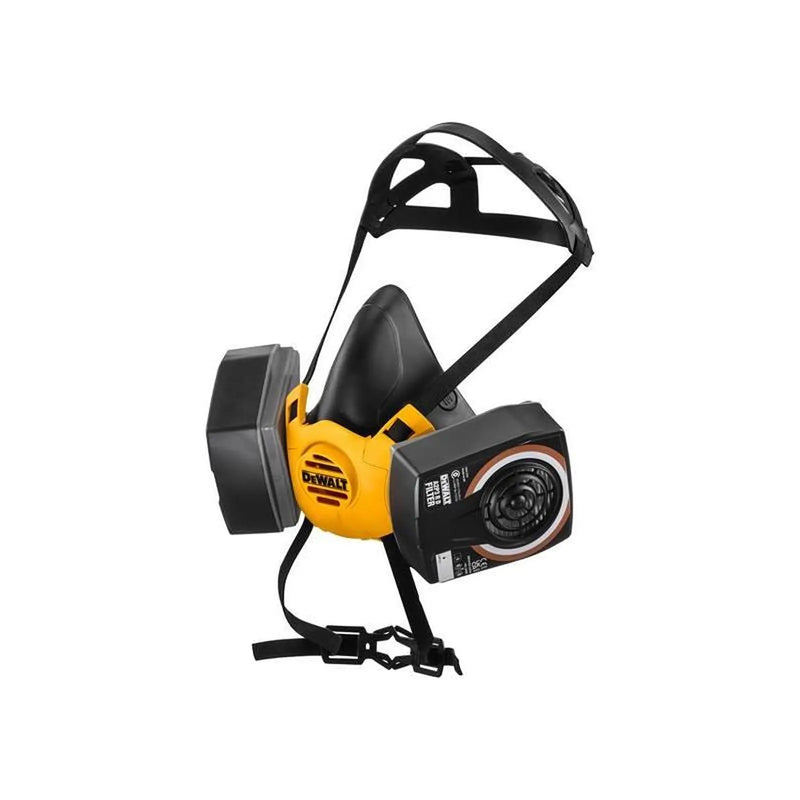 Dewalt Respiration A2P3 Half Mask Respirator - Medium