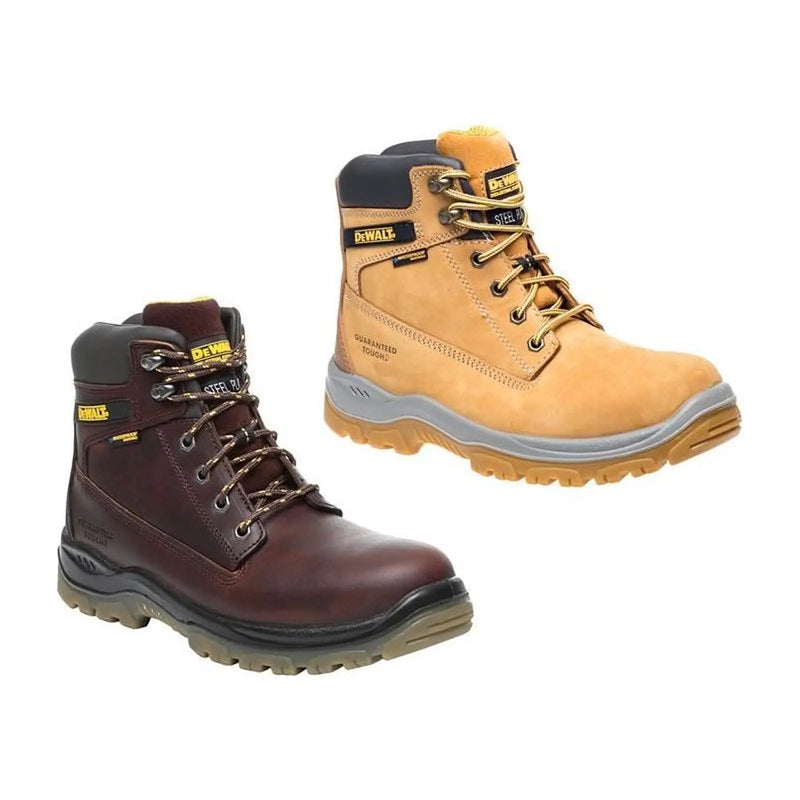 Dewalt Power Tools Titanium S3 Safety Boots Tan UK 7 EUR 41