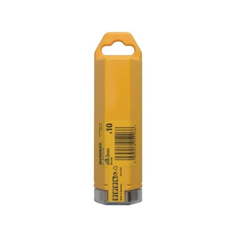 Dewalt Power Tools Extreme 2 Metal Drill Bits (10) 9.5mm OL:125mm WL:78mm