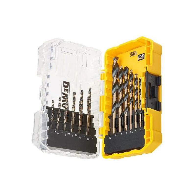 Dewalt Power Tools DT70728 BLACK&GOLD HSS Drill Set, 19 Piece