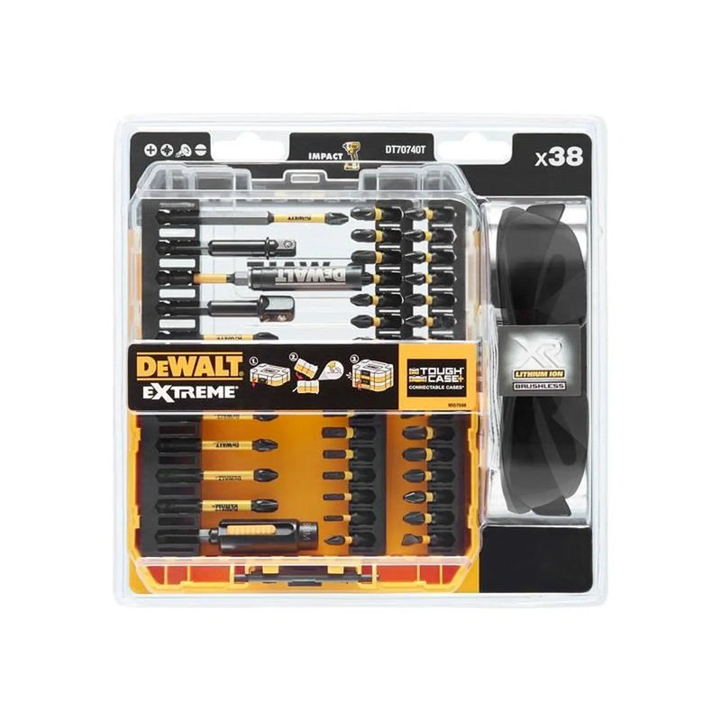 Dewalt Power Tools DT70740T FlexTorq Bit Set, 38 Piece + Safety Glasses