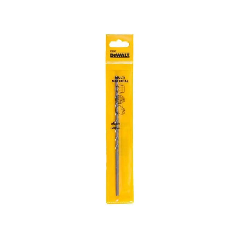 Dewalt Power Tools Multi-Material Drill Bit 6.0mm OL:200mm WL:170mm