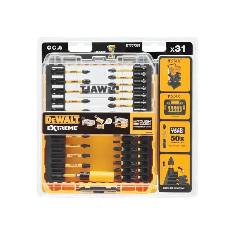Dewalt Power Tools DT70739T FLEXTORQ™ Screwdriving Set, 31 Piece