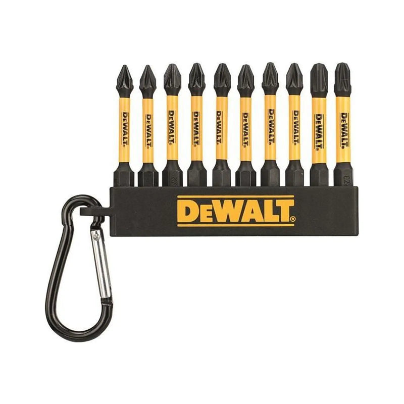 Dewalt Power Tools DT7276QZ Pozi Bit Keyring 10 Piece (Jar of 50)