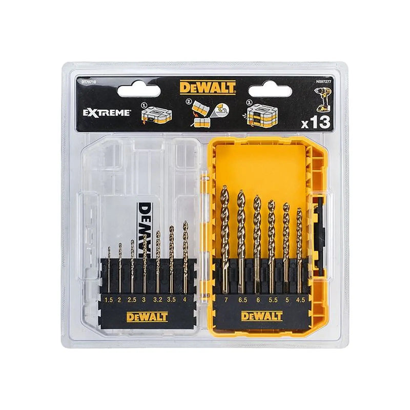 Dewalt Power Tools DT70710 Extreme 2 Metal Drilling Set, 13 Piece