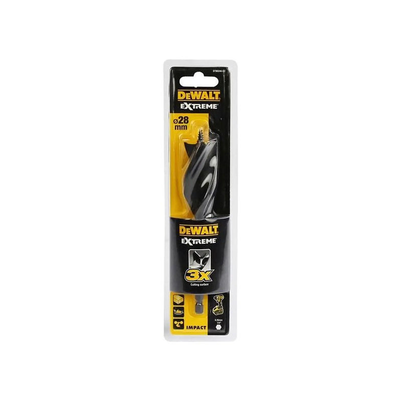 Dewalt Power Tools Extreme Tri-Flute Spade Bit 28 x 152mm