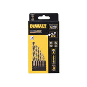 Dewalt Power Tools DT20620 BLACK&GOLD HSS Drill Set, 7 Piece