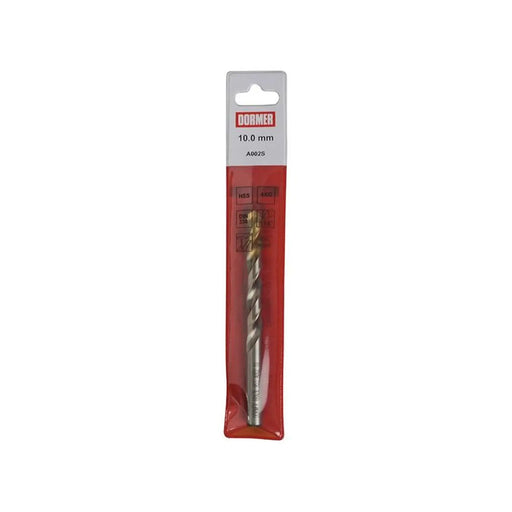 Dormer A002 HSS-TiN Coated Jobber Drill 8.00mm OL:117mm WL:75mm