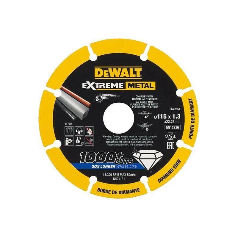 Dewalt DT40251 Extreme Diamond Metal Cutting Disc
