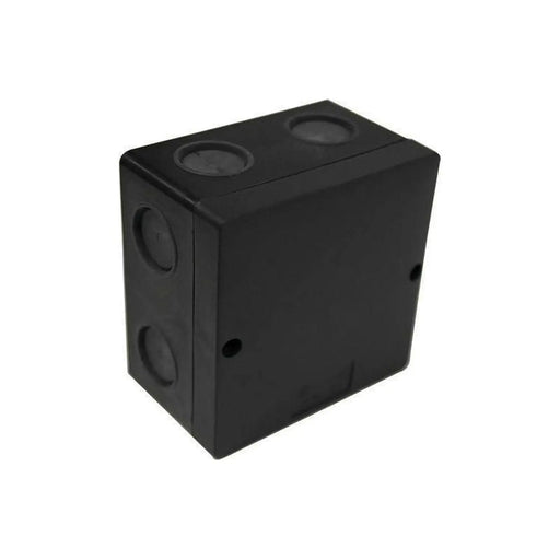 Dencon IP66 Junction Box Black 100x100mm Professional