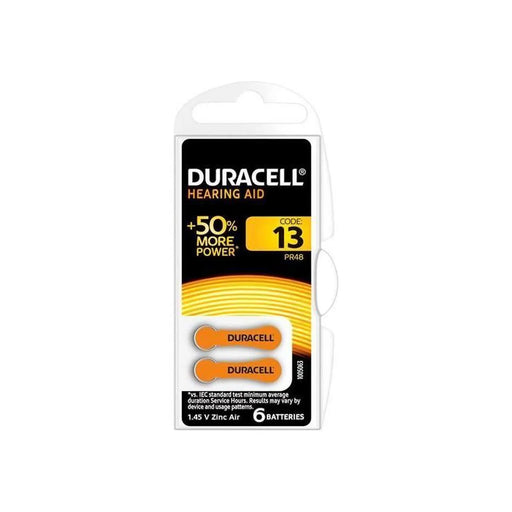 Duracell Specialty Hearing Aid Batteries Size 13 (6 Pack)