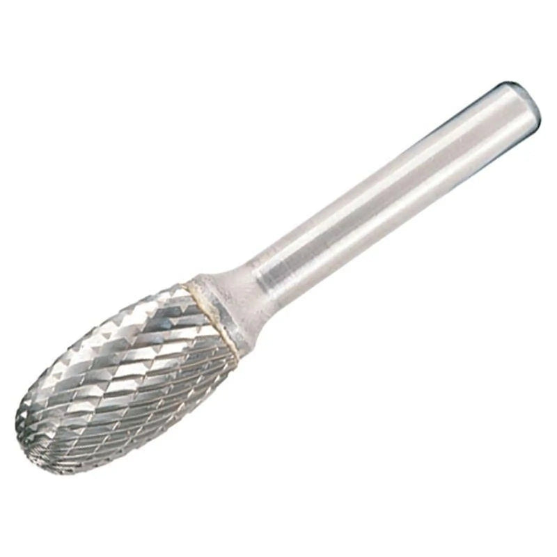 Dormer Solid Carbide Bright Rotary Burr Oval 12.7mm x 6mm