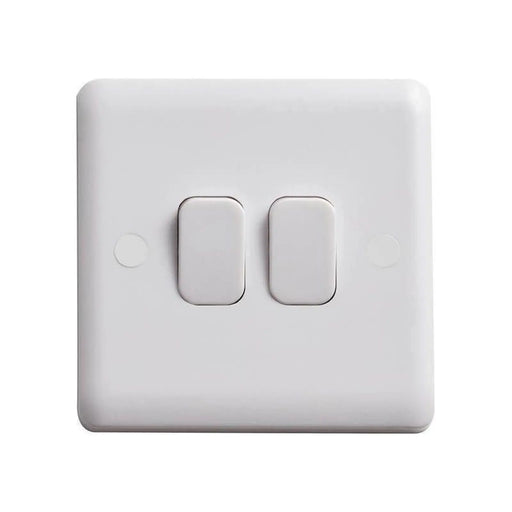 Deta Vimark 2-Gang 2-Way Light Switch