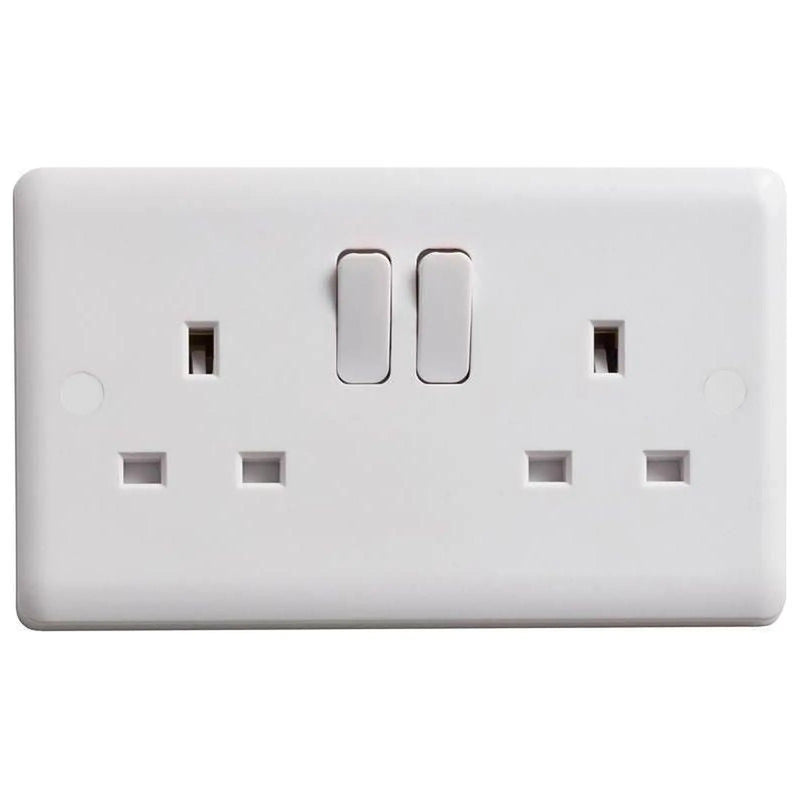 Deta Vimark Double Socket 2-Gang 13A