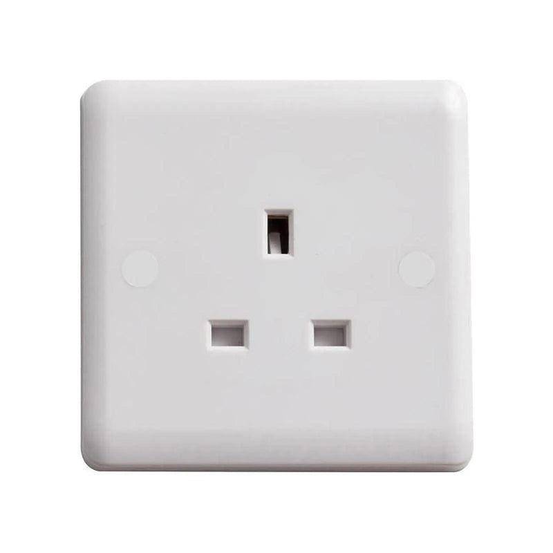 Deta Vimark Unswitched Socket 1-Gang 13A