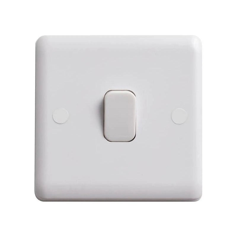 Deta Vimark 1-Gang 2-Way Light Switch Chrome