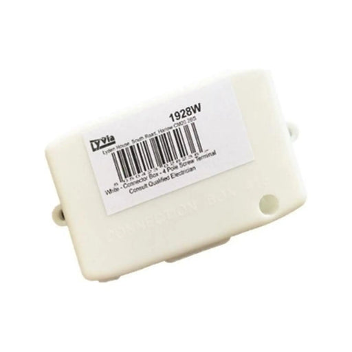 Dencon 4 Pole Connection Box White Professional Electrical