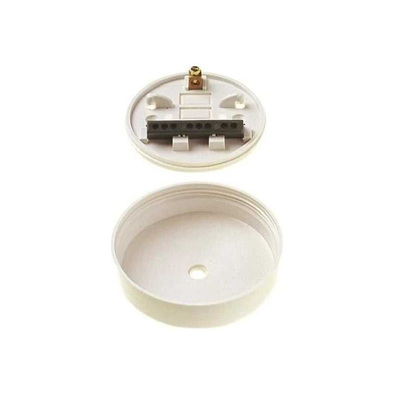 Dencon Ceiling Rose 6A White Electrical Fitting