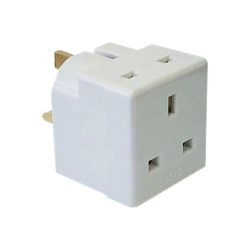 Dencon 2 Way Adaptor 13A Fused Professional