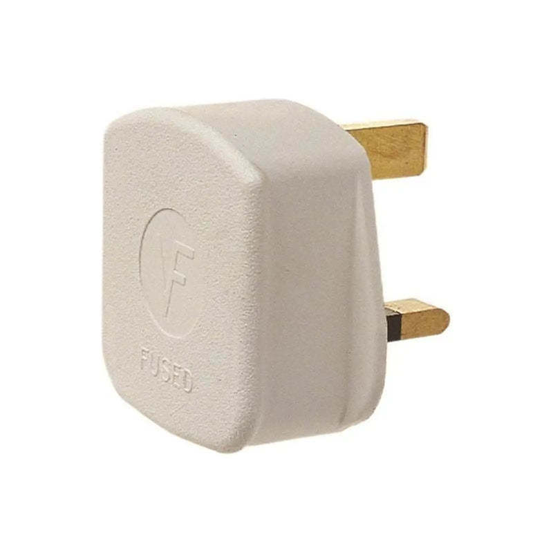 Dencon 13A Rubber Plug 2.5mm Heavy Duty