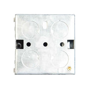 Dencon Metal Back Box 1-Gang 35mm Professional