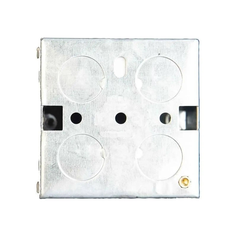 Dencon Metal Back Box 1-Gang 35mm Professional