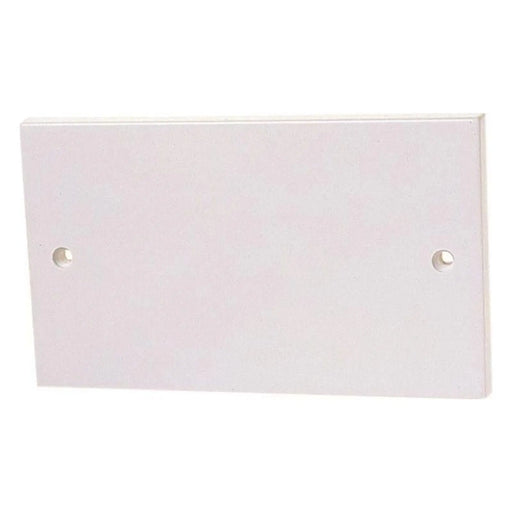 Dencon Double Blanking Plate Screwless Socket