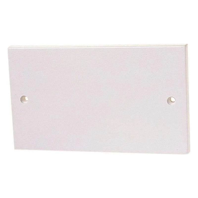 Dencon Double Blanking Plate Screwless Socket