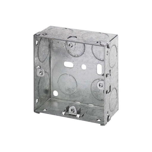 Dencon Metal Back Box 1-Gang 25mm Professional