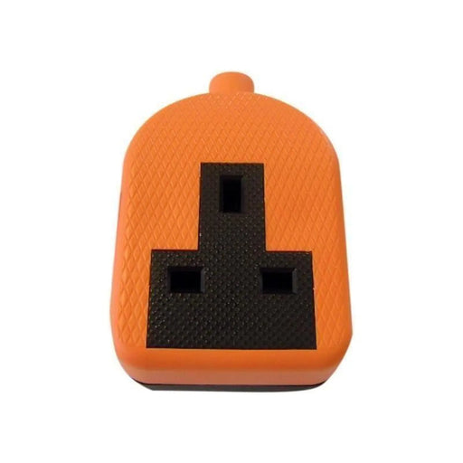 Dencon Trailing Socket 13A Heavy Duty Orange