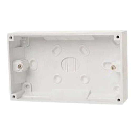 Dencon 2-Gang Pattress Box - Professional Electrical Fitting