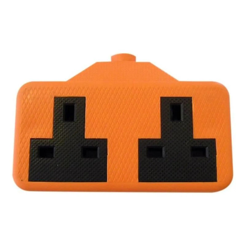 Dencon 13A 2-Gang Trailing Socket Heavy Duty