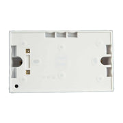 Dencon 2-Gang Pattress Box with Earth