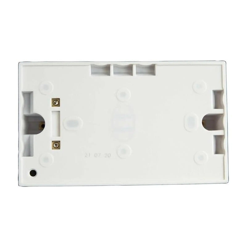 Dencon 2-Gang Pattress Box with Earth