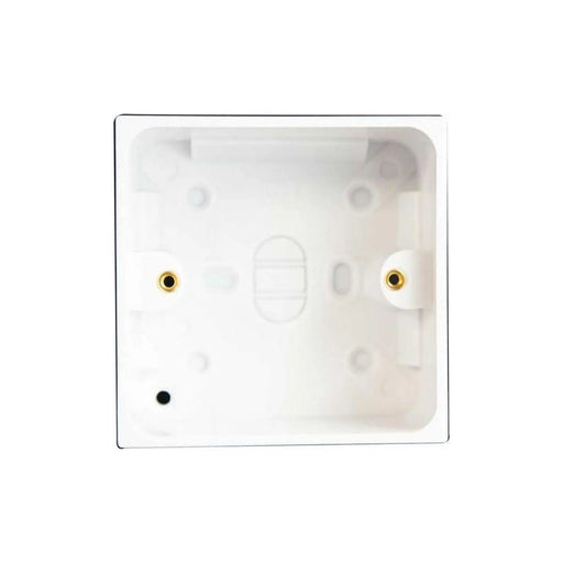 Dencon 1-Gang Pattress Box with Earth